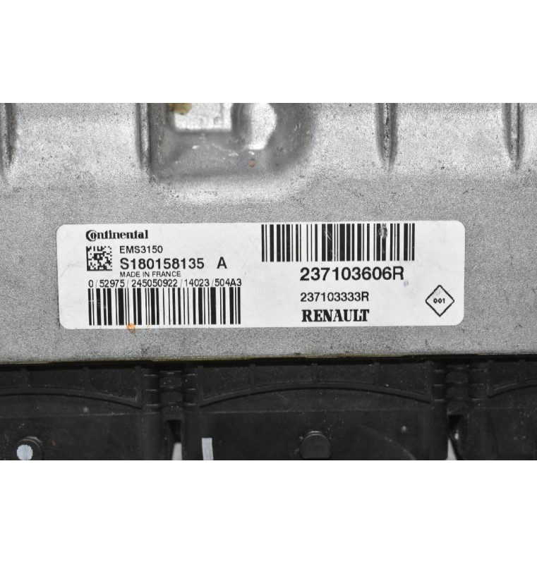 Εγκέφαλος Renault Captur - Clio 1.2 TCe H5F 2013-2024 237103606R S180158135A 237103333R EMS3150
