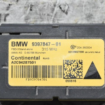 Πλακέτα Σήματος Ασύρματου Χειριστηρίου Ραδιόφωνου Bmw - Mini 2005-2020 9397847-01 A2C94287501 (Γνήσιο)