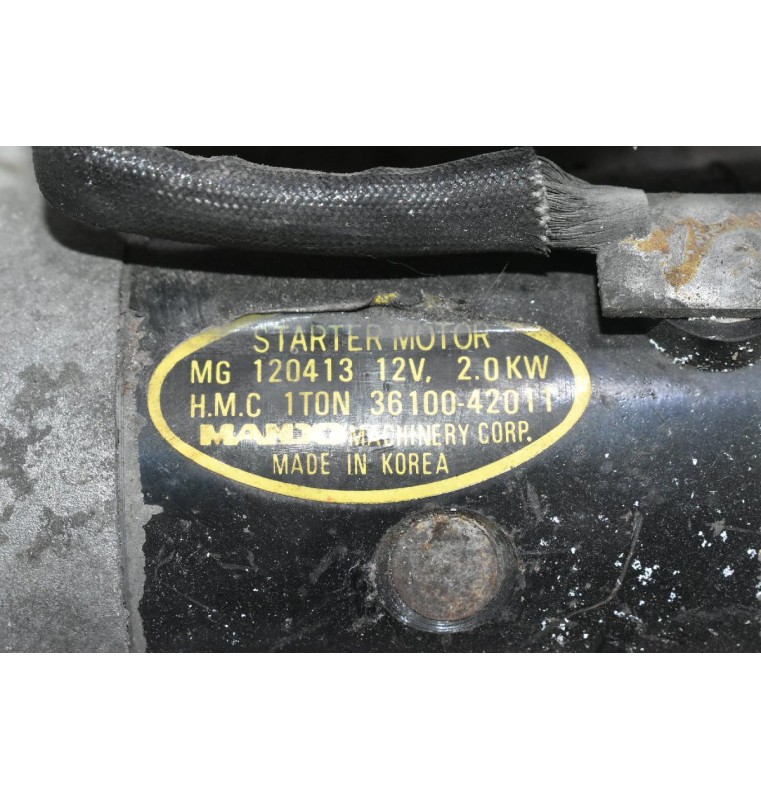 Μίζα Mitsubishi/Hyundai L200/L300/H1 4D56 1997-2005 36100-42011 12V (Χωρίς Καβούκι)