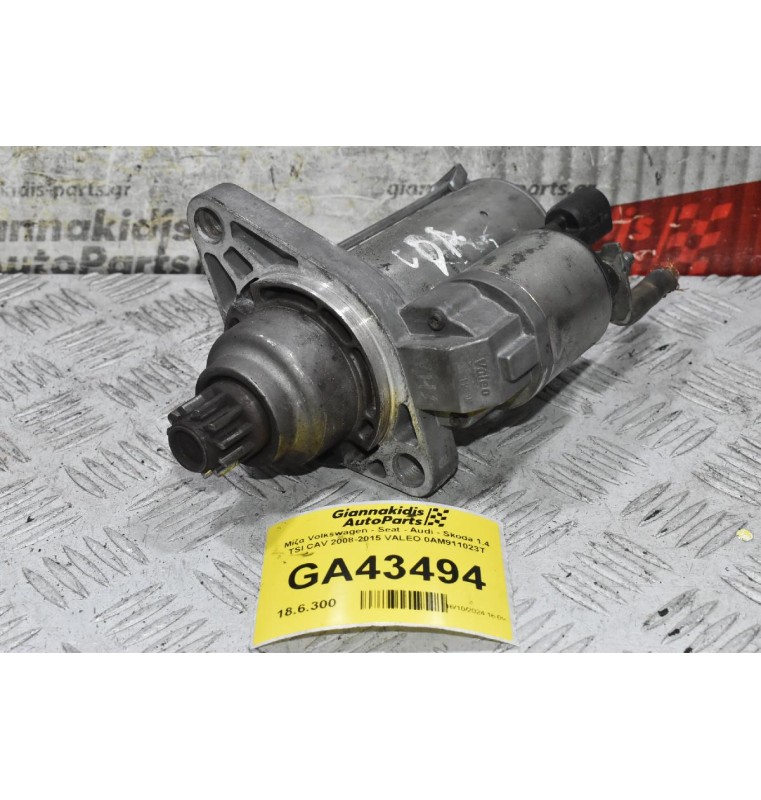 Μίζα Volkswagen - Seat - Audi - Skoda 1.4 TSI CAV 2008-2015 VALEO 0AM911023T