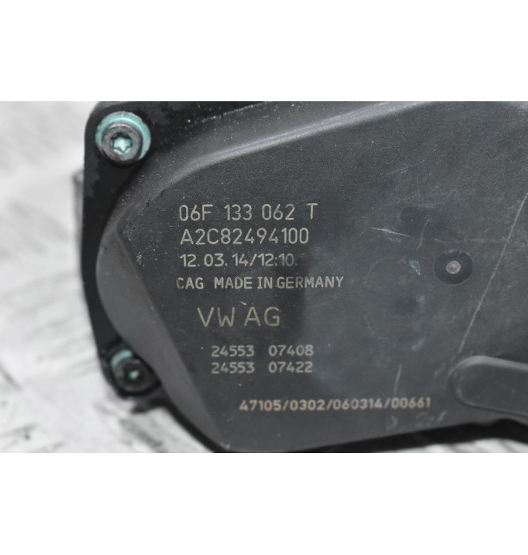 Πεταλούδα Γκαζιού Audi - Seat - Skoda - Volkswagen 1.8 TFSI CDA 2005-2015 06F133062T A2C82494100