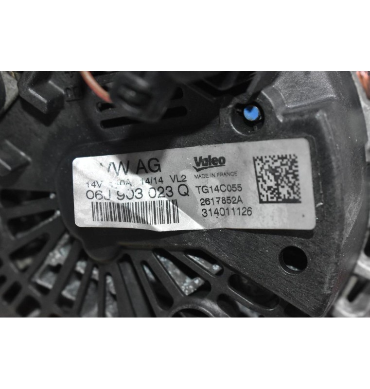 Δυναμό Volkswagen - Seat - Audi - Skoda 1.8 TSI CDA 2008-2016 06J903023Q (Γνήσιος)