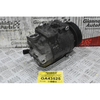 Κομπρεσέρ Aircondition - A/C Κλιματισμός Volkswagen 1.6 BLF 2002-2010 DENSO 1K0820859C (Γνήσιο) (Seat - Audi - Skoda) (Σπάσιμο Στην Τροχαλία)