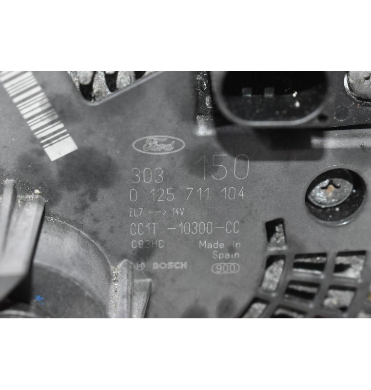 Δυναμό Ford Transit - Ranger 2.2 TDCI CYFB - DRFA 2006-2019 CC1T-10300-CC 0125711104 150A (Γνήσιο)