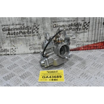 Καρμπυρατέρ Suzuki Samurai LJ80 -Carry F8A 0.8cc 1977-1985 13200-79250 (Καινούργιο) (Βίδα-Βίδα 60mm) (Διαμ.Πεταλ. 30mm)