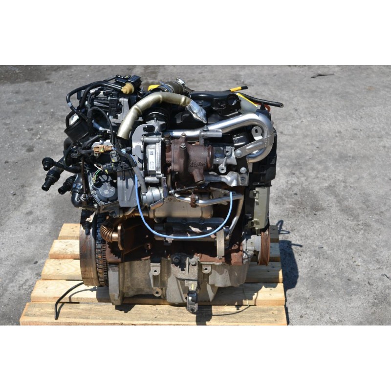 Κινητήρας - Μοτέρ Renault Captur 1.5d K9KD609 D052763 2013-2021 (Αντλια Bosch 0445010704 8201434847 ,Turbo 144119263R 801374-0004)