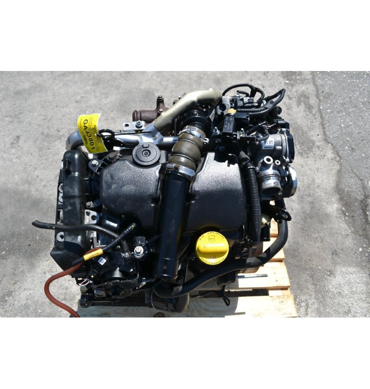 Κινητήρας - Μοτέρ Renault Captur 1.5d K9KD609 D052763 2013-2021 (Αντλια Bosch 0445010704 8201434847 ,Turbo 144119263R 801374-0004)