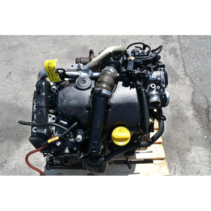 Κινητήρας - Μοτέρ Renault Captur 1.5d K9KD609 D052763 2013-2021 (Αντλια Bosch 0445010704 8201434847 ,Turbo 144119263R 801374-0004)