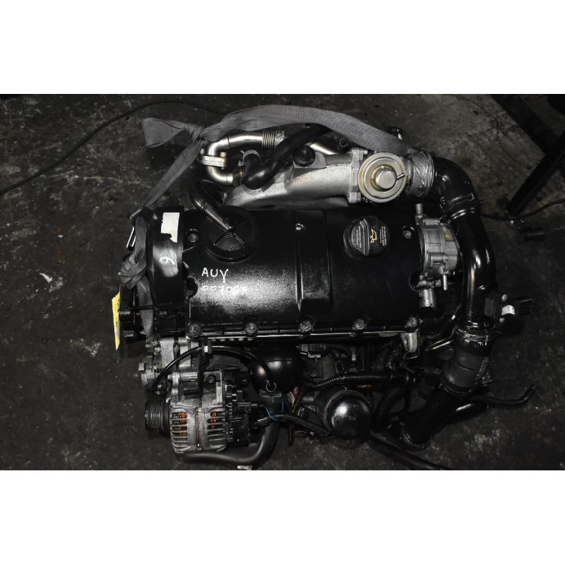 Κινητήρας - Μοτέρ Seat Alhambra / Bora / Octavia 1.9 TDI AUY 1999-2005 (Λειπει η τουρμπινα)