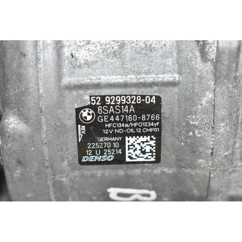 Κομπρεσέρ Aircondition - A/C Bmw 1.5d B37D15A 2015-2019 DENSO 6452 9299328-04 447160-8766