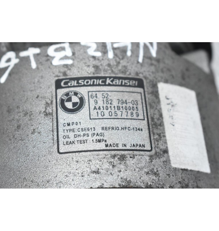 Κομπρεσέρ Aircondition - A/C Bmw N43B16 2007-2011 CALSONIC 9182794-03