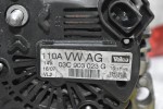 Δυναμό Volkswagen Golf / Jetta / Touran / Passat 1.4 TSI/FSI 110A 2006-2012 03C903023G (Audi A1 A3 / Seat Ibiza Toledo Altea / Skoda Octavia Fabia) (BMY BLG CAX)
