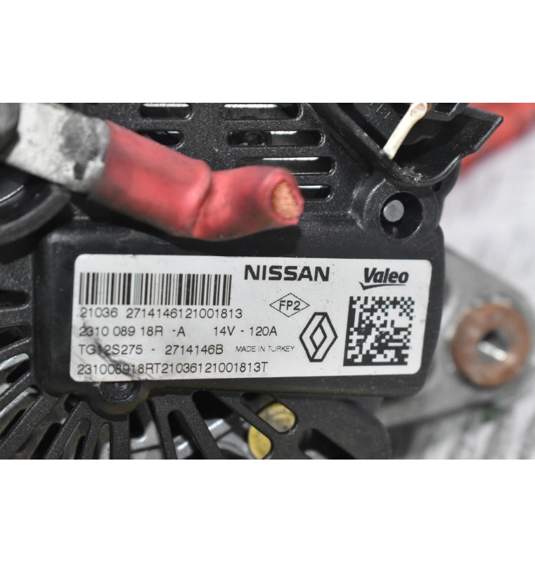 Δυναμό Renault Clio - Captur 1.5 DCI K9K 2014-2020 231008918R (Γνήσιο) (Dacia)