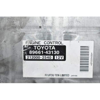 Εγκέφαλος Toyota Hiace/Hilux 3Y 1990-1997 89661-43130 212000-2540