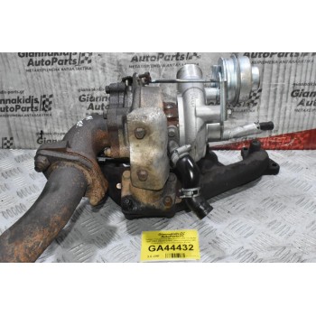 Turbo / Τουρμπίνα Mitsubishi L200 2.5 4D56 1997-2001 49S35-02652 (Ηλεκτρόγκαζο) (Με Πολλαπλή Εξαγωγής) (Λίγα Κενά)