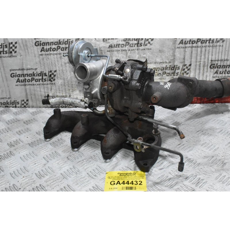 Turbo / Τουρμπίνα Mitsubishi L200 2.5 4D56 1997-2001 49S35-02652 (Ηλεκτρόγκαζο) (Με Πολλαπλή Εξαγωγής) (Λίγα Κενά)