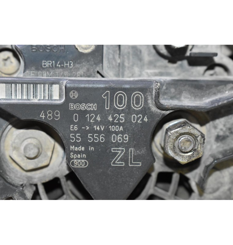 Δυναμό Opel 1.4 Z14XEP 2000-2010 0124425024 55556069 100AH