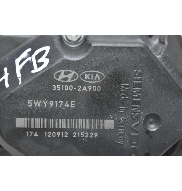 Πεταλούδα Γκαζιού Kia - Hyundai 1.6 CRDI D4FB 2007-2012 35100-2Α900 5WY9174E