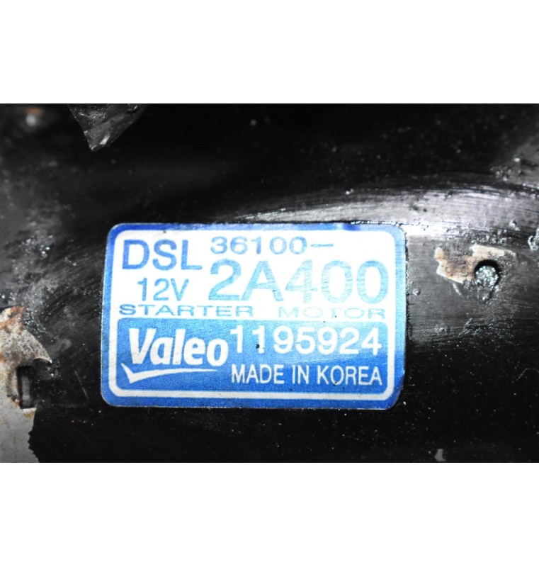 Μίζα Hyundai - Kia 1.1 CRDi 75HP D3FA 2010-2015 36100-2A400