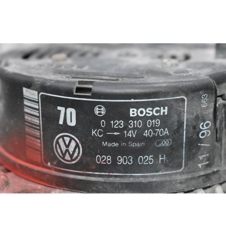 Δυναμό Volkswagen - Seat 1.4 8v 1994-2000 0123310019 028903025H (AEX)