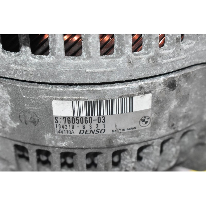 Δυναμό Bmw 316 318 118 116 114 120 (F20/21) N13B16A 2010-2018 DENSO 7605060-03 104210-6331