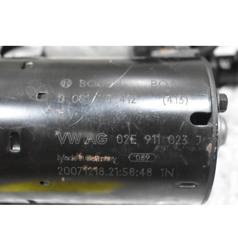 Μίζα Volkswagen Golf Jetta Passat Eos Scirocco 1.4 2.0 3.2 TSI TFSI 2004-2012 0001121412 02E911023J (Γνήσια) (Audi A3 TT TTS Seat Leon Skoda Octavia) BPY CCTA CBFA AXX BWA CCZ BMY CDMA CAV CBPA BLS