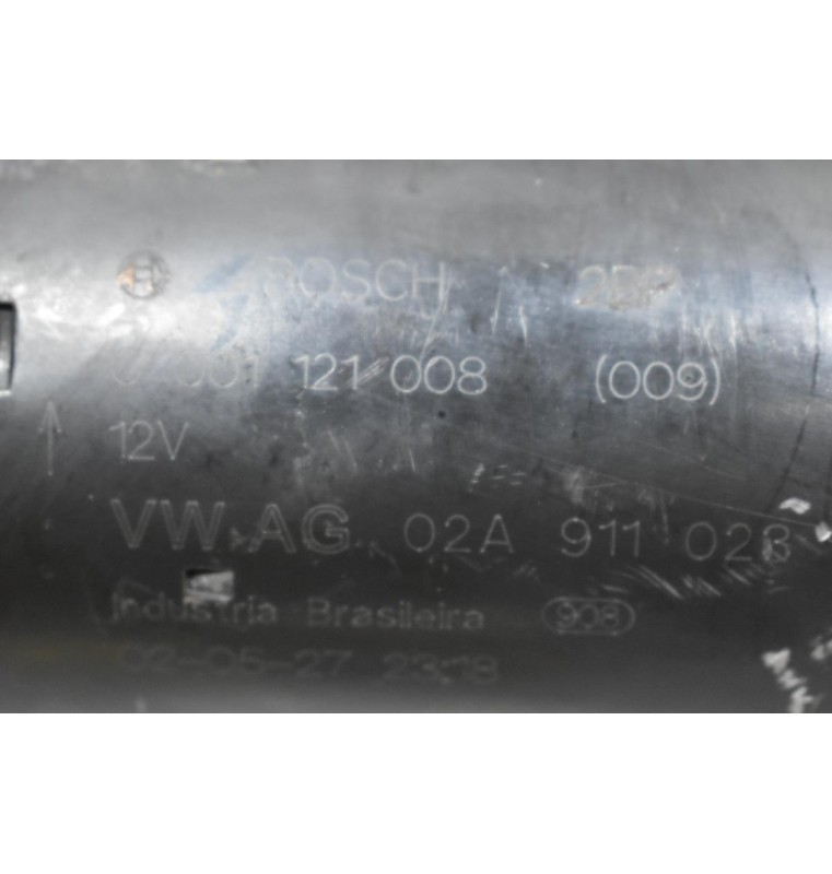 Μίζα Volkswagen Golf 1.8T 20VT AGU 1998-2010 0001121008 02A911028L (Γνήσια) (1.6) (Audi A3 - Seat Ibiza Leon Toledo - Skoda Octavia)