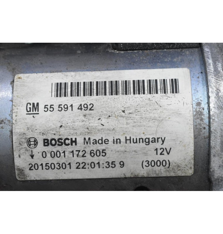Μίζα Opel Corsa - Astra 1.3 CDTi 2008-2019 55591492 0001172605 20150301