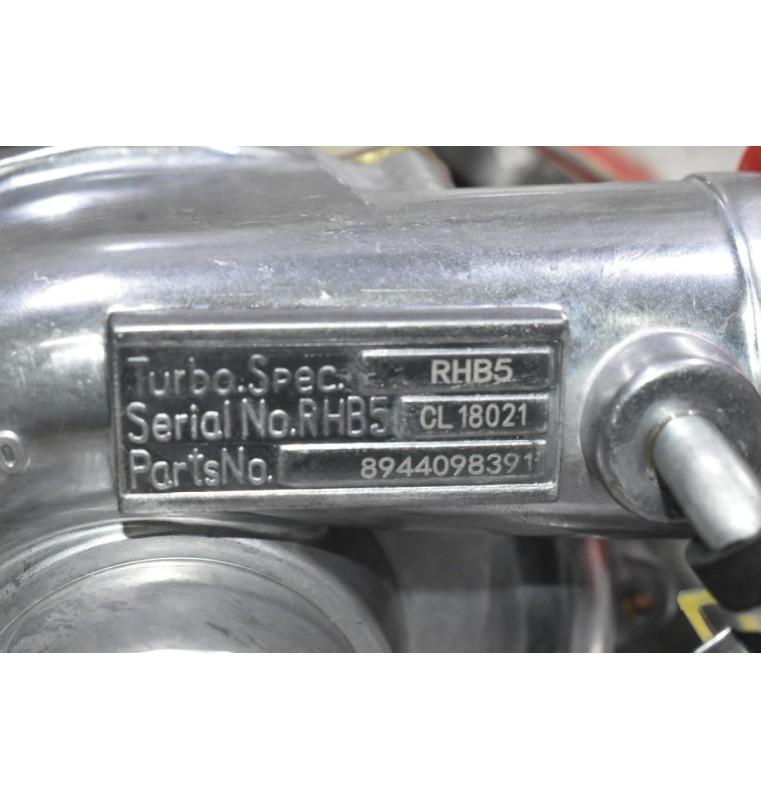Turbo/Τουρμπίνα Isuzu Clark+Φορτωτής 3.1 4JG2 1990-2001 8944098391