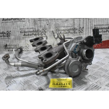 Turbo / Τουρμπίνα - Πολλαπλη Εξαγωγής Volkswagen Golf 1.4cc TSI BLG BMY 2008-2015 03C145701K (Λιγα Κενα) (Seat - Skoda - Audi) Κ032074DAB42-142