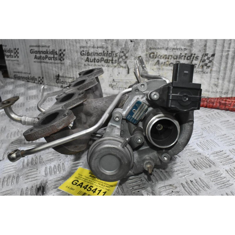 Turbo / Τουρμπίνα - Πολλαπλη Εξαγωγής Volkswagen Golf 1.4cc TSI BLG BMY 2008-2015 03C145701K (Λιγα Κενα) (Seat - Skoda - Audi) Κ032074DAB42-142
