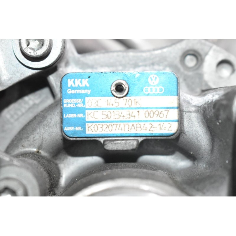 Turbo / Τουρμπίνα - Πολλαπλη Εξαγωγής Volkswagen Golf 1.4cc TSI BLG BMY 2008-2015 03C145701K (Λιγα Κενα) (Seat - Skoda - Audi) Κ032074DAB42-142