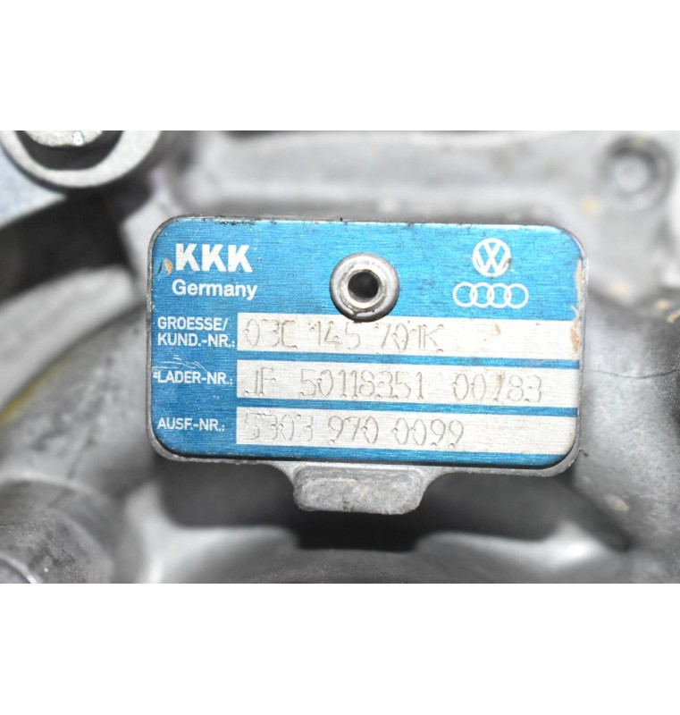Turbo / Τουρμπίνα - Πολλαπλη Εξαγωγής Volkswagen Golf 1.4cc TSI BLG BMY 2008-2015 03C145701K 5303970099 (Seat - Skoda - Audi)
