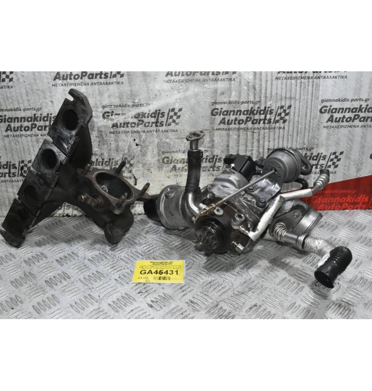 Turbo - Τουρμπίνα Με Πολλαπλή Εισαγωγής Audi A4 1.8 TFSI CDA 2005-2012 2005-2012 06H145701L (Γνήσια) (Seat Leon - Volkswagen Golf - Skoda Octavia)