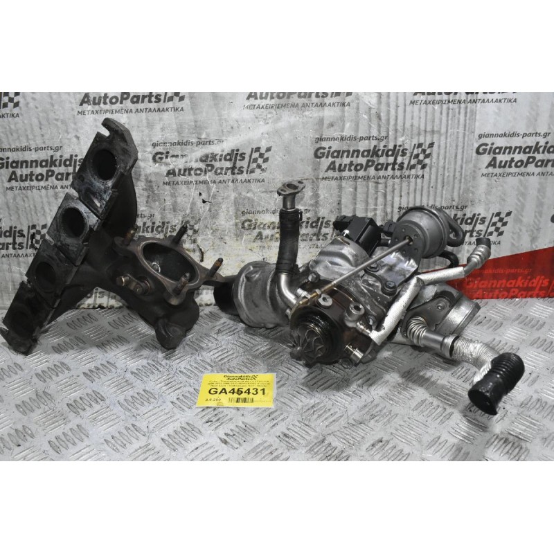 Turbo - Τουρμπίνα Με Πολλαπλή Εισαγωγής Audi A4 1.8 TFSI CDA 2005-2012 2005-2012 06H145701L (Γνήσια) (Seat Leon - Volkswagen Golf - Skoda Octavia)