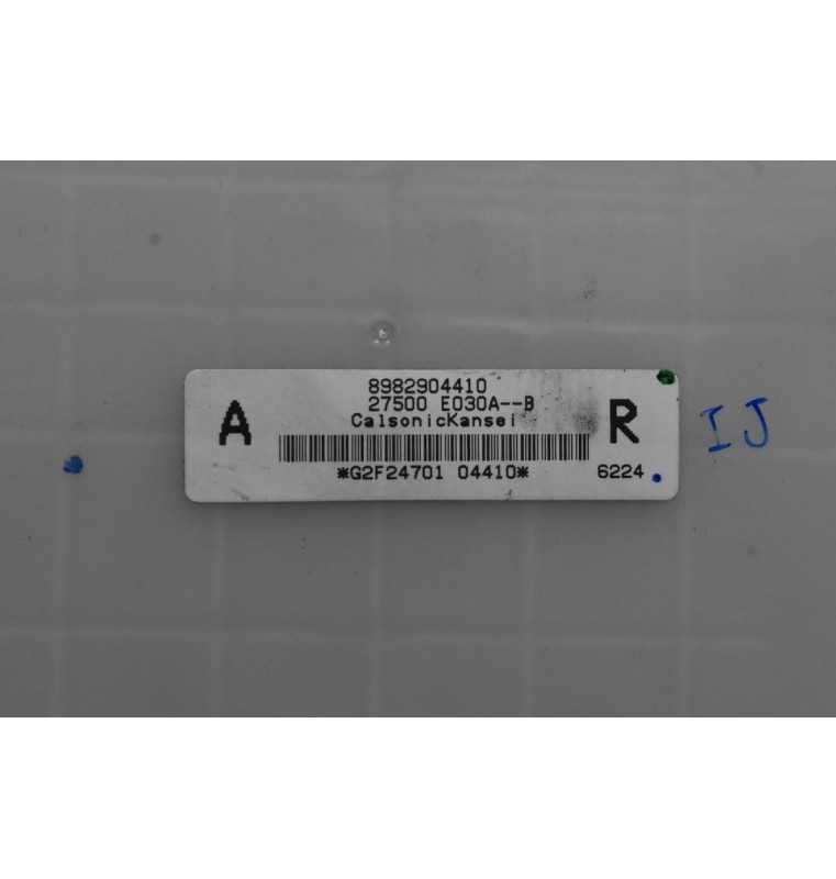 Χειριστήριο Κλιματισμού Isuzu D-Max 2012-2023 27500-E030A 8982904410