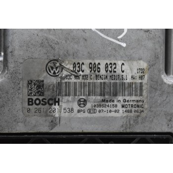 Εγκέφαλος Κινητήρα Volkswagen BMY 1.4TSI 2006-2012 BOSCH 03C906032C 0261201538 MED17.5.1