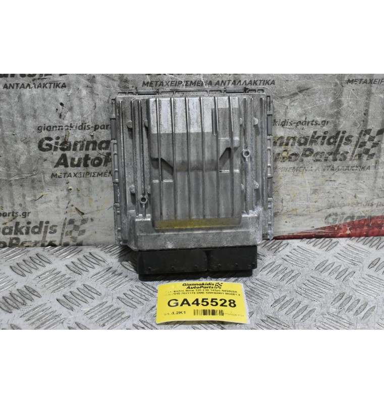 Εγκέφαλος Bmw 320 E90 143ps N43B20A 2005-2010 7621178 DME 5WK94901 MSD81.2