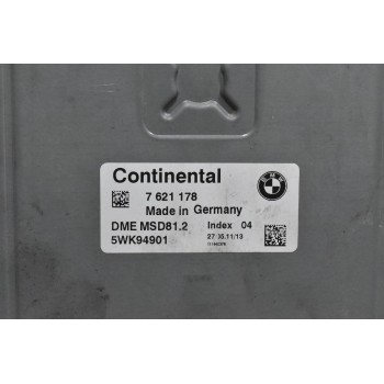 Εγκέφαλος Bmw 320 E90 143ps N43B20A 2005-2010 7621178 DME 5WK94901 MSD81.2