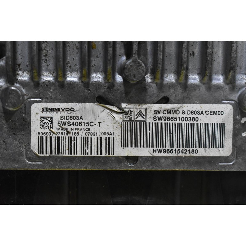 Εγκέφαλος Peugeot - Citroen Fiat 2.0HDi Expert - Jumpy - Scudo RHK 2002-2007 SID803A 5WS40615C-T