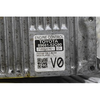 Εγκέφαλος Toyota Yaris 1.3  1NR 2010-2018 FUJITSU 89661-52Q90 212000-5780
