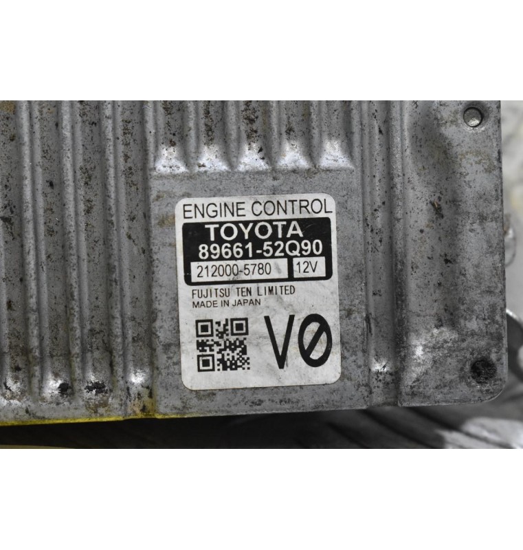 Εγκέφαλος Toyota Yaris 1.3  1NR 2010-2018 FUJITSU 89661-52Q90 212000-5780