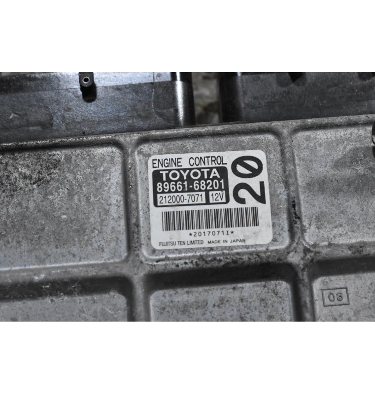 Εγκέφαλος Toyota Corolla 2ZR 2010-2018 89661-68201 212000-7071