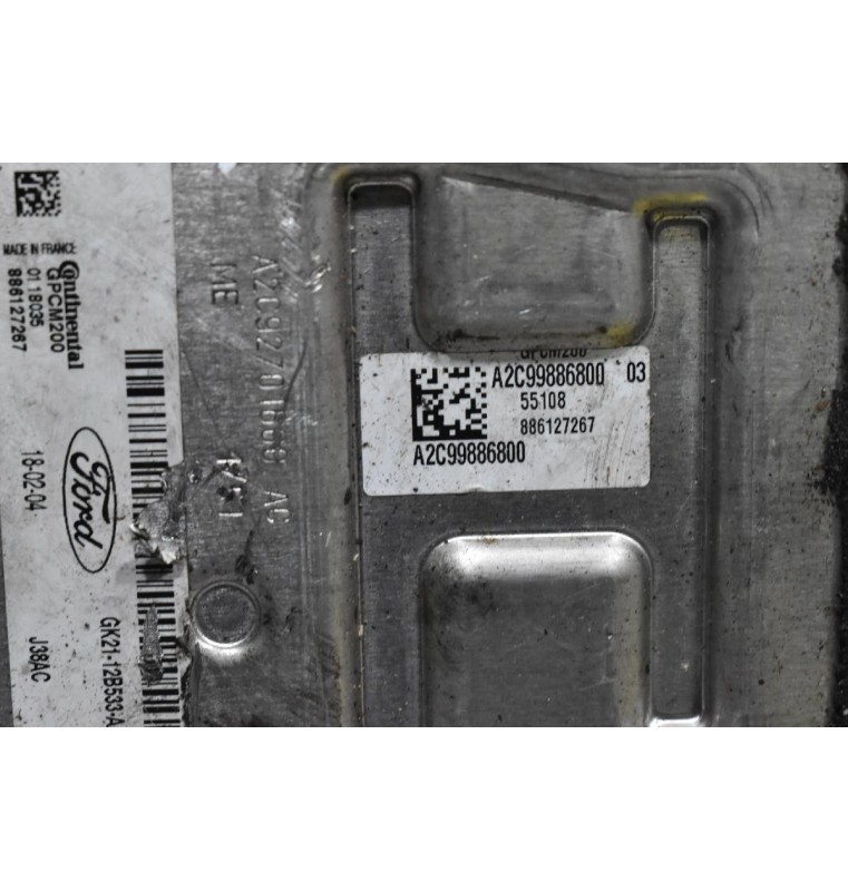 Εγκέφαλος Ford Transit 2.0 Ecoblue YMF6 2015-2023 (Euro 6) GK21-12B533-AA A2C99886800