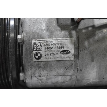 Κομπρεσέρ Aircondition - A/C Mini Cooper / Countryman / One - BMW F10 B37C15A B47C20A B38A12A B47D20A 2013-2019 211375-10 6452-9295050-04