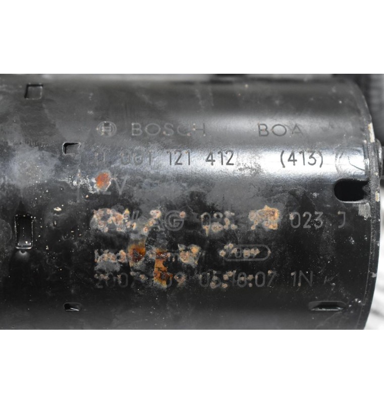 Μίζα Volkswagen Golf Jetta Passat Eos Scirocco 1.4 2.0 3.2 TSI TFSI 2004-2012 0001121412 02E911023J (Γνήσια) (Audi A3 TT TTS Seat Leon Skoda Octavia) BPY CCTA CBFA AXX BWA CCZ BMY CDMA CAV CBPA BLS