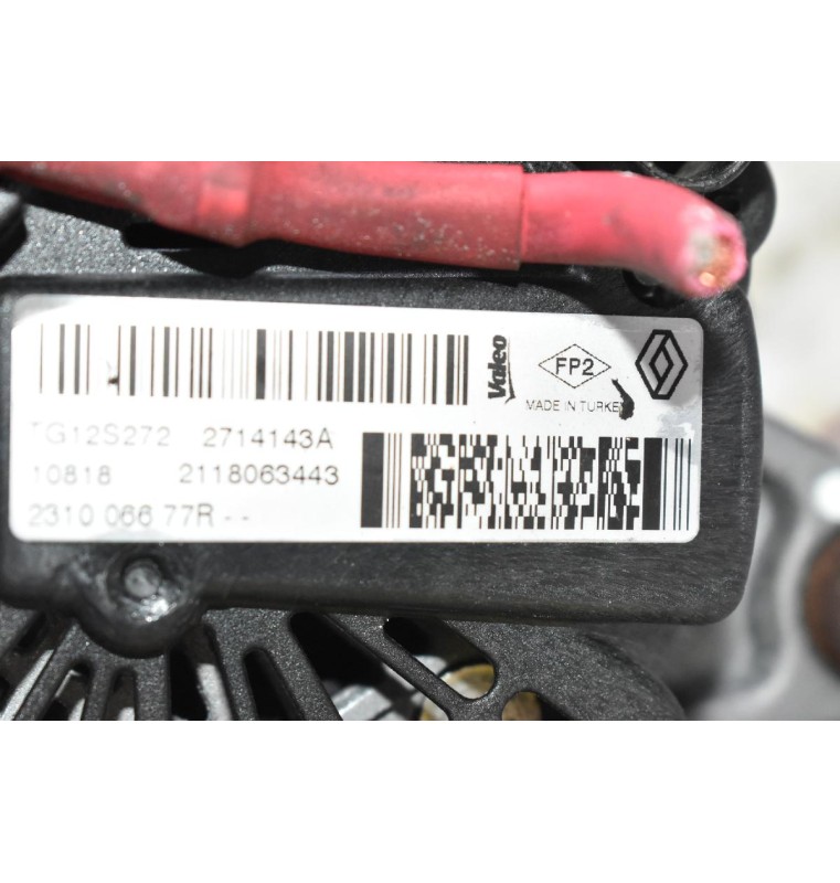 Δυναμός Renault Clio - Captur H4BB408 900cc 2016-2020 231006677R TG12S272 (Dacia Sandero) (Γνήσιος) (Kadjar - Dokker 1.2)