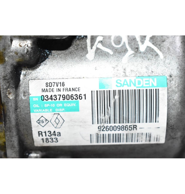 Κομπρεσέρ Aircondition A/C Nissan Juke - Qashqai 1.5 DCI K9K 2010-2017 926009865R