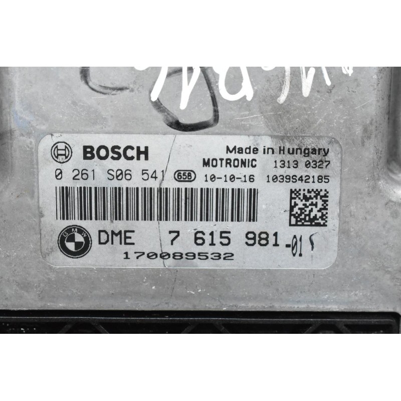 Εγκέφαλος Mini Cooper 2010-2013 R56 N16B16A BOSCH 0261S06541 1039S42185 DME7615981-01