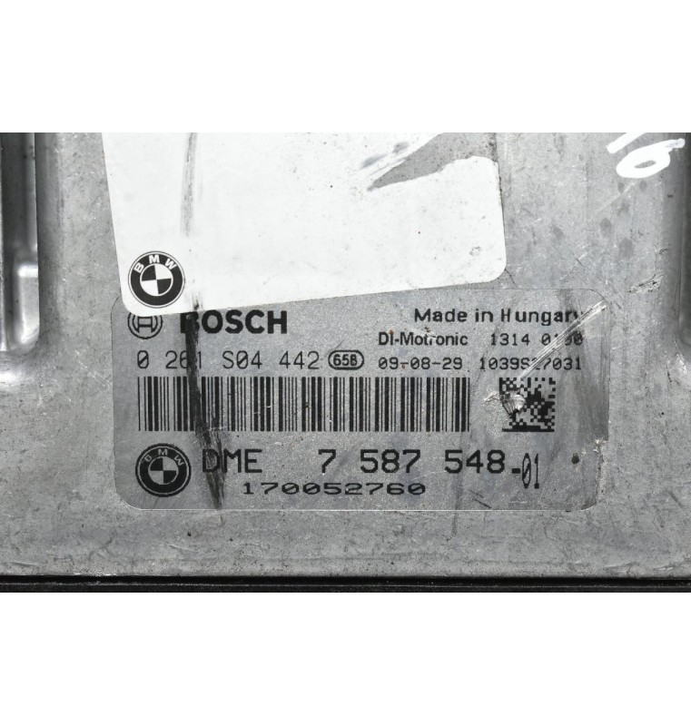 Εγκέφαλος Mini Cooper N14B16A 2006-2011 BOSCH DME 7587548-01 0261S04442